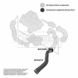 Hose Clip BORG & BECK BTH1274 OE Ref 8200598006