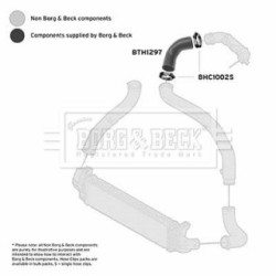 Hose Clip BORG & BECK BTH1297 OE Ref 1232440