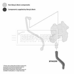 Hose Clip BORG & BECK BTH1299 OE Ref 2S6Q6K677AB