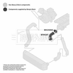 Hose Clip BORG & BECK BTH1317 OE Ref PNH000180