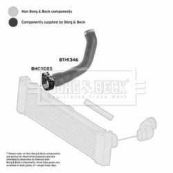 Hose Clip BORG & BECK BTH1346 OE Ref 639 528 30 82