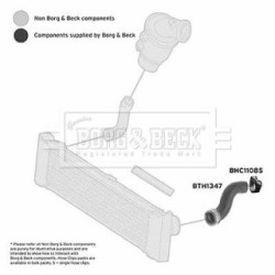 Hose Clip BORG & BECK BTH1347 OE Ref 6395280982