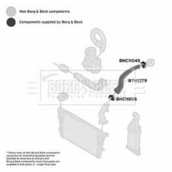 Hose Clip BORG & BECK BTH1379 OE Ref 6302613