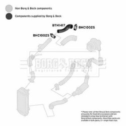Hose Clip BORG & BECK BTH1417 OE Ref 6X0145838B