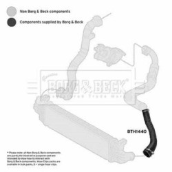 Hose Clip BORG & BECK BTH1440 OE Ref 5160501