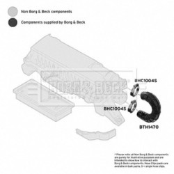 Air Filter Intake Hose BORG & BECK BTH1470 OE Ref 1436.P5