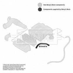 Air Filter Intake Hose BORG & BECK BTH1474 OE Ref 71740824