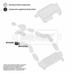 Hose Clip BORG & BECK BTH1553 OE Ref 2T1Q6K683CE