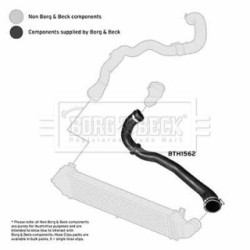 Hose Clip BORG & BECK BTH1562 OE Ref 1751017