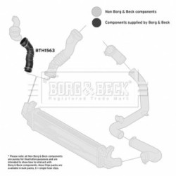 Hose Clip BORG & BECK BTH1563 OE Ref 1578121