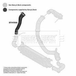 Hose Clip BORG & BECK BTH1566 OE Ref 1342143