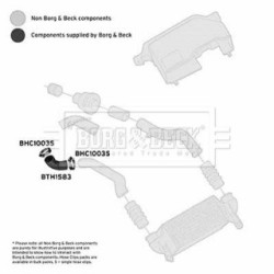 Hose Clip BORG & BECK BTH1583 OE Ref 1M5Q-6K683-CA
