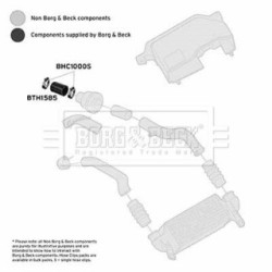 Hose Clip BORG & BECK BTH1585 OE Ref 1139447