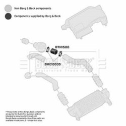 Hose Clip BORG & BECK BTH1588 OE Ref 2M5Q6K683BA