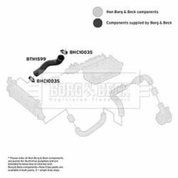 Hose Clip BORG & BECK BTH1599 OE Ref 14463-EB316