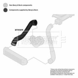 Hose Clip BORG & BECK BTH1619 OE Ref 11617790143