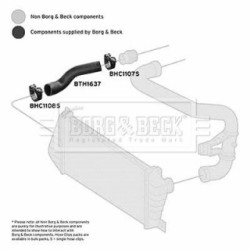 Hose Clip BORG & BECK BTH1637 OE Ref 9015285282