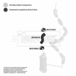 Hose Clip BORG & BECK BTH1642 OE Ref 28274-2A401