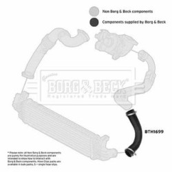 Hose Clip BORG & BECK BTH1699 OE Ref 1257257