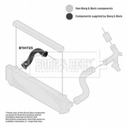 Hose Clip BORG & BECK BTH1725 OE Ref A 906 528 07 08