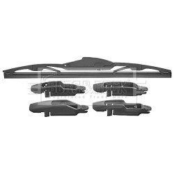 Wiper Blade BORG & BECK BW12R OE Ref 76730S6DE01