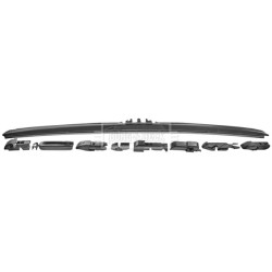 Wiper Blade BORG & BECK BW24H OE Ref 1609428980