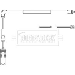 Brake Pad Sensor BORG & BECK BWL3026 OE Ref SEM000012