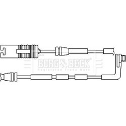 Brake Pad Sensor BORG & BECK BWL3083 OE Ref 34356777650