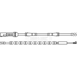 Brake Pad Sensor BORG & BECK BWL3102 OE Ref 34356791958