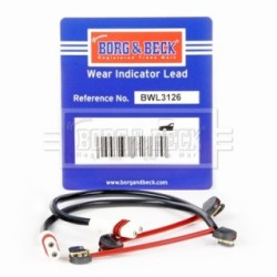 Brake Pad Sensor BORG & BECK BWL3126 OE Ref 997 612 759 00 BORG & BECK