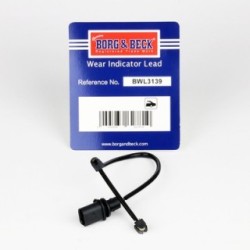 Brake Pad Sensor BORG & BECK BWL3139 OE Ref 4G0 615 121C