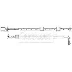 Brake Pad Sensor BORG & BECK BWL3151 OE Ref C2P24219 BORG & BECK
