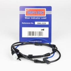 Brake Pad Sensor BORG & BECK BWL3229 OE Ref LR122455