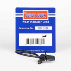 Brake Pad Sensor BORG & BECK BWL3236 OE Ref 80A 615 121A
