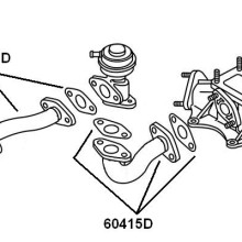 Exhaust Gas Recirculation BorgWarner 7900386 BorgWarner