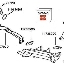 Exhaust Gas Recirculation BorgWarner 7900406
