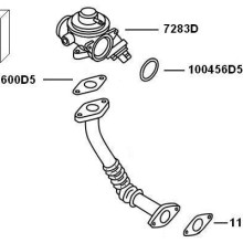 Exhaust Gas Recirculation BorgWarner 7900415