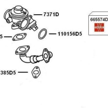 Exhaust Gas Recirculation BorgWarner 7900417