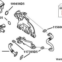 Exhaust Gas Recirculation BorgWarner 7900420