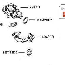 Exhaust Gas Recirculation BorgWarner 7900430
