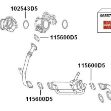 Exhaust Gas Recirculation BorgWarner 7900432