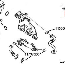 Exhaust Gas Recirculation BorgWarner 7900441