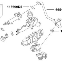 Exhaust Gas Recirculation BorgWarner 7900470