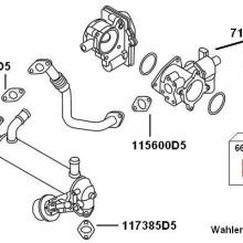 Exhaust Gas Recirculation BorgWarner 7900490