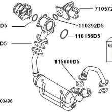 Exhaust Gas Recirculation BorgWarner 7900496