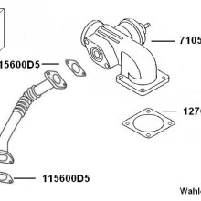 Exhaust Gas Recirculation BorgWarner 7900519 BorgWarner