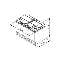 Batterie de démarrage BOSCH 0092S4E420 pour GREAT WALL, HYUNDAI, ISUZU et plus encore... BOSCH
