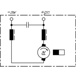 Moteur électrique BOSCH 0130115604 OE AL214942 BOSCH