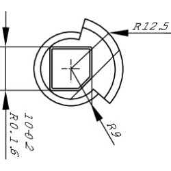 Actionneur de réglage de phare BOSCH 0132801141 OE 503126971 BOSCH
