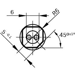 Actionneur de réglage de phare BOSCH 0132801156 BOSCH